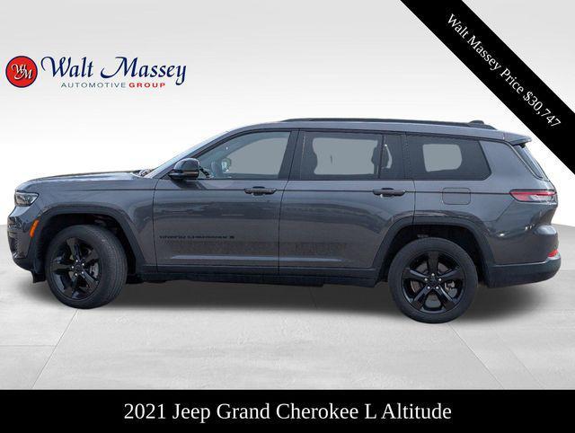 used 2021 Jeep Grand Cherokee L car, priced at $30,747