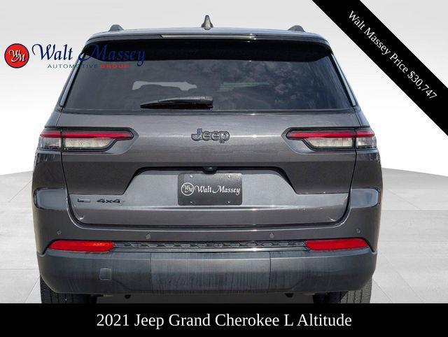 used 2021 Jeep Grand Cherokee L car, priced at $30,747