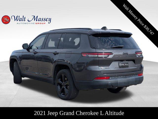 used 2021 Jeep Grand Cherokee L car, priced at $30,747