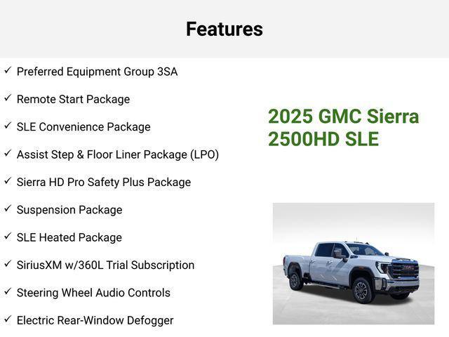 new 2025 GMC Sierra 2500 car, priced at $59,285