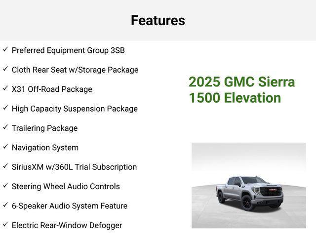 new 2025 GMC Sierra 1500 car, priced at $57,972