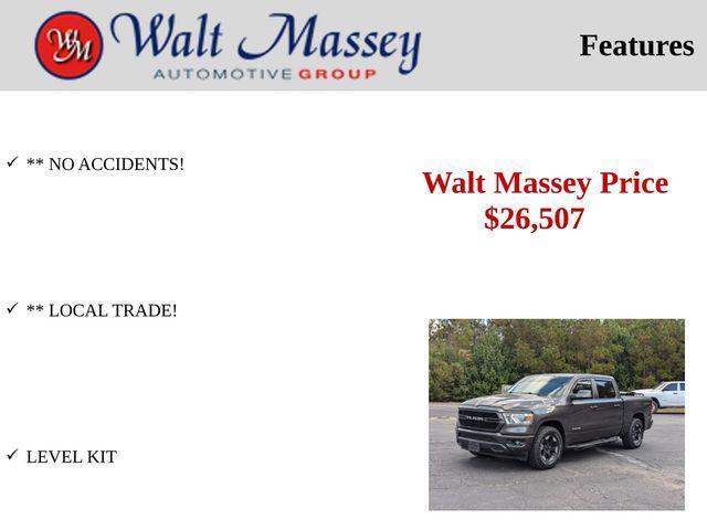 used 2020 Ram 1500 car, priced at $26,507