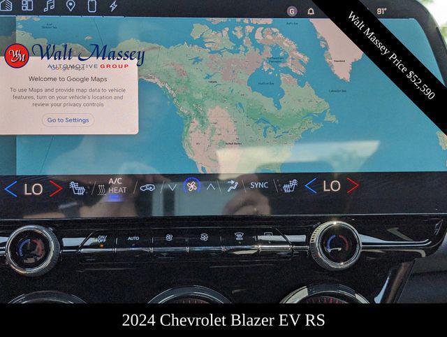 new 2024 Chevrolet Blazer EV car, priced at $52,590