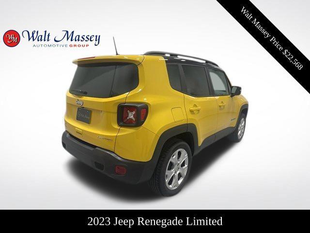 used 2023 Jeep Renegade car, priced at $22,568