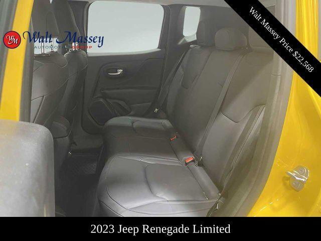 used 2023 Jeep Renegade car, priced at $22,568