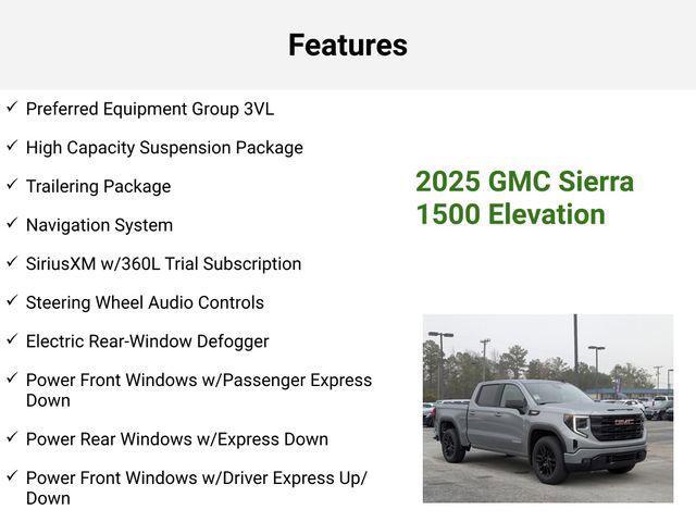 new 2025 GMC Sierra 1500 car, priced at $49,696