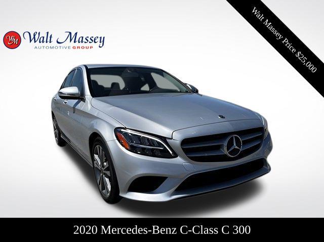 used 2020 Mercedes-Benz C-Class car, priced at $25,000