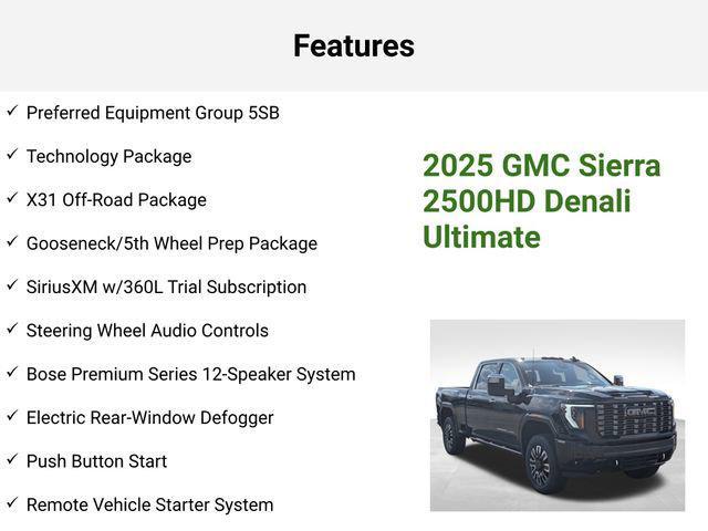 new 2025 GMC Sierra 2500 car, priced at $93,456
