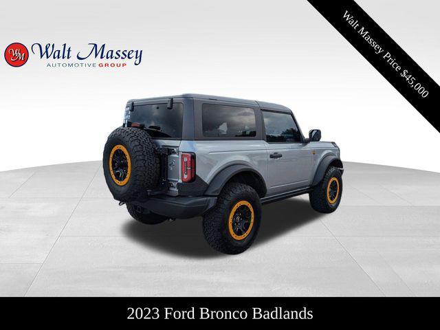 used 2023 Ford Bronco car, priced at $45,000