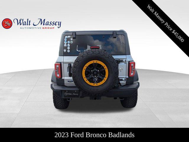 used 2023 Ford Bronco car, priced at $45,000