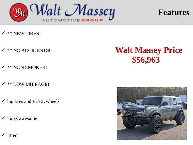 used 2024 Ford Bronco car, priced at $56,963