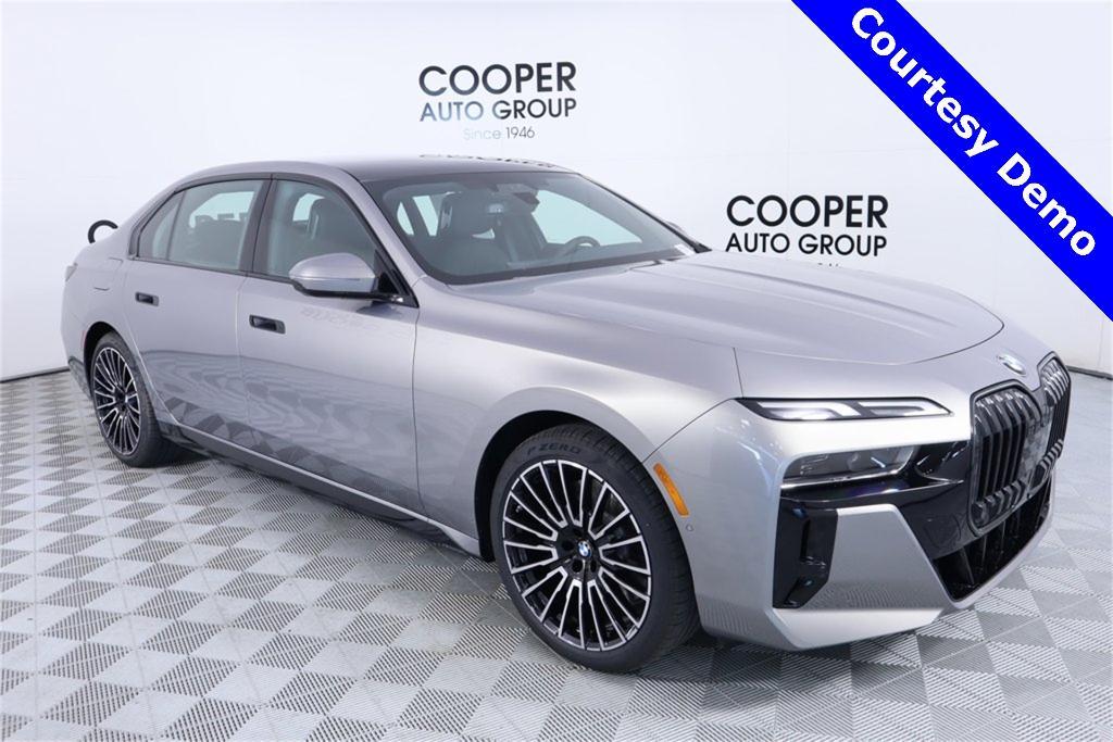 new 2025 BMW 740 car, priced at $98,274