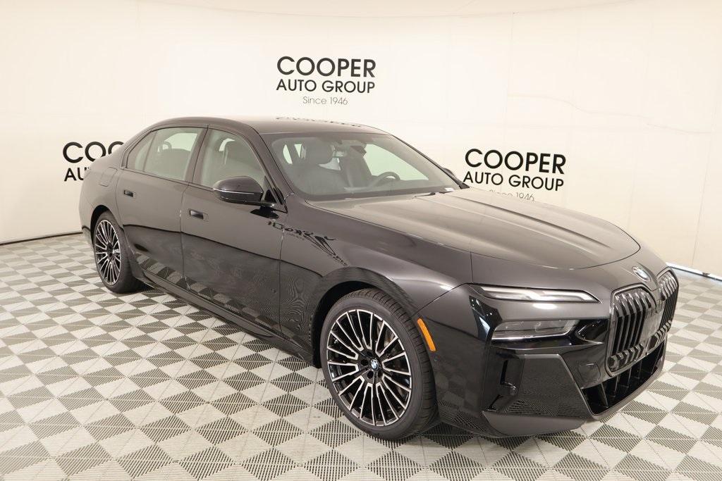 new 2025 BMW 740 car, priced at $107,300