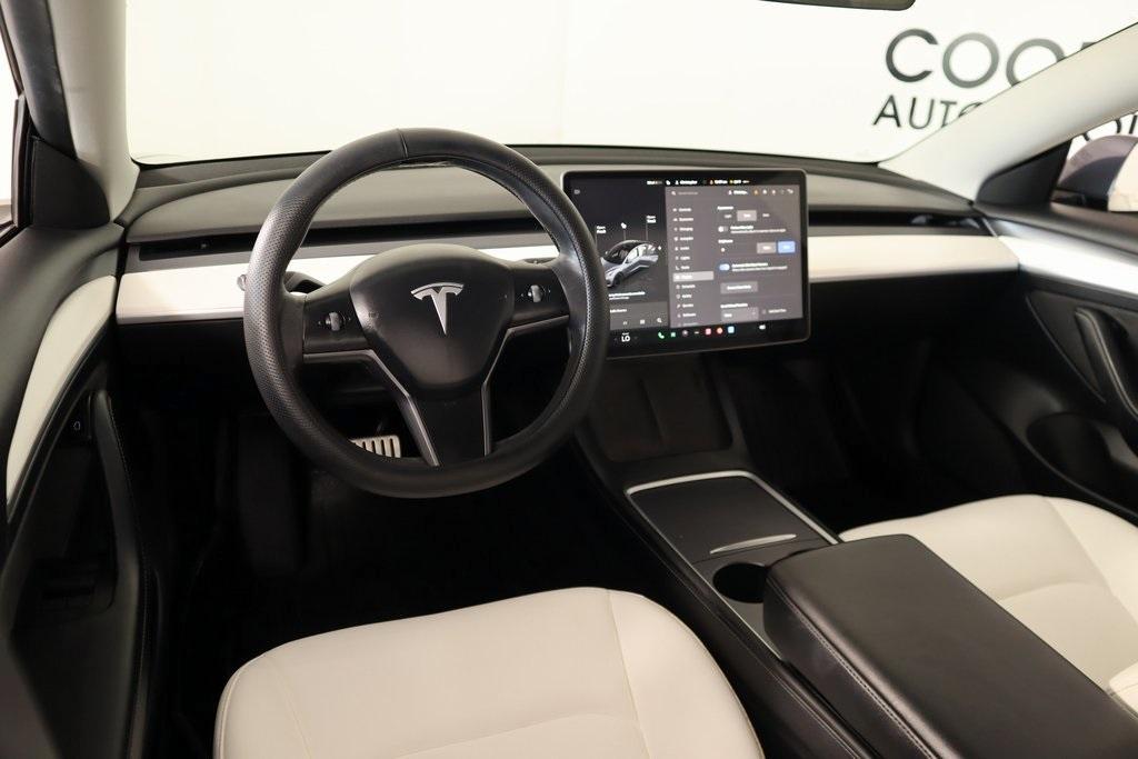 used 2022 Tesla Model 3 car, priced at $28,290