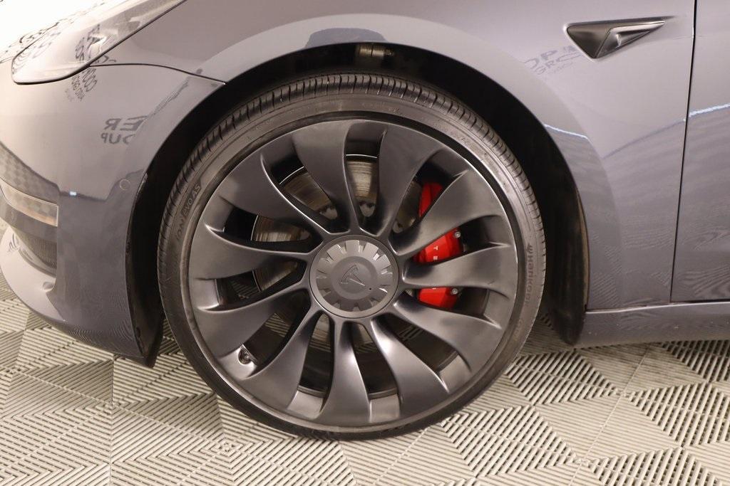 used 2022 Tesla Model 3 car, priced at $28,290