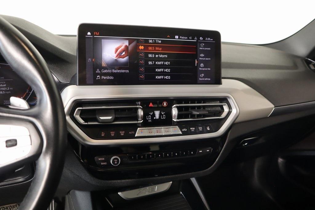 used 2022 BMW X3 car, priced at $30,571