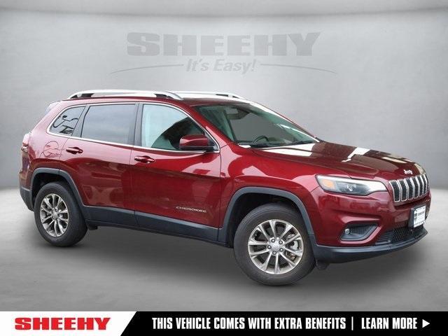 used 2021 Jeep Cherokee car, priced at $22,668