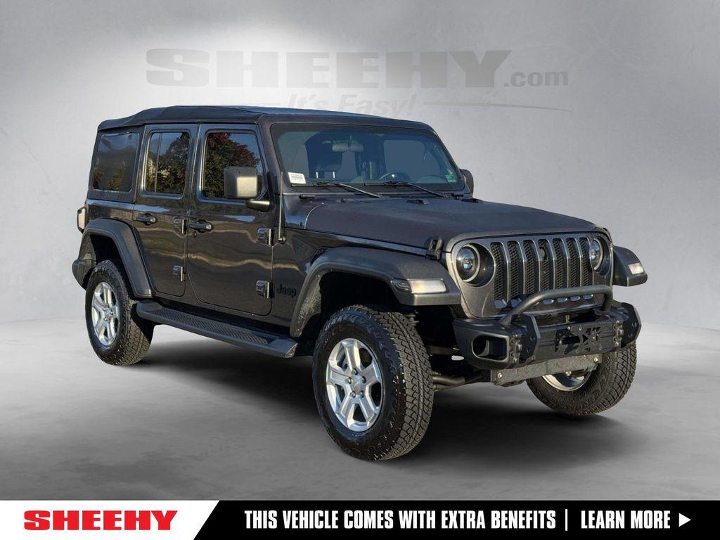 used 2021 Jeep Wrangler Unlimited car, priced at $29,488