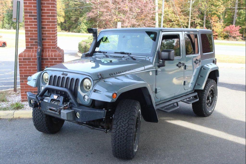 used 2014 Jeep Wrangler Unlimited car, priced at $18,988