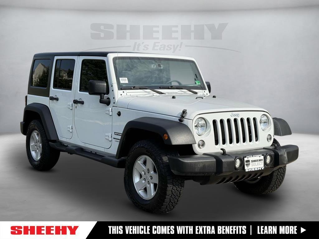 used 2018 Jeep Wrangler JK Unlimited car, priced at $23,352