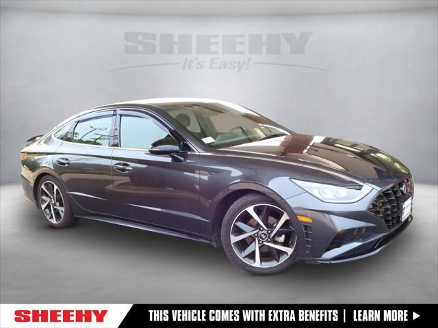 used 2021 Hyundai Sonata car, priced at $20,988