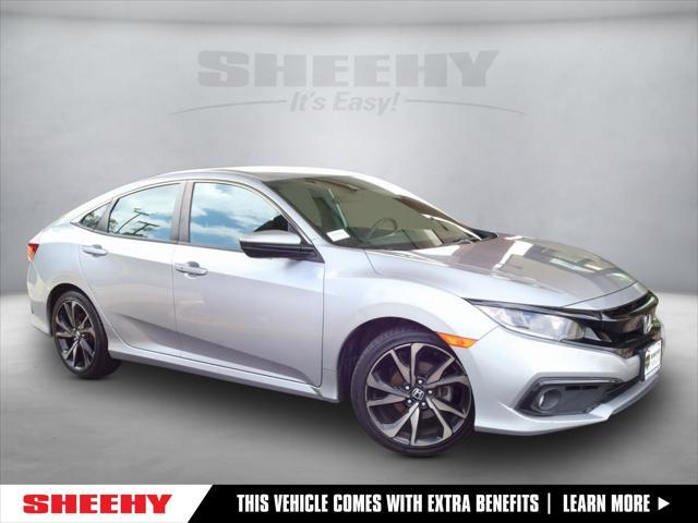 used 2021 Honda Civic car, priced at $17,988