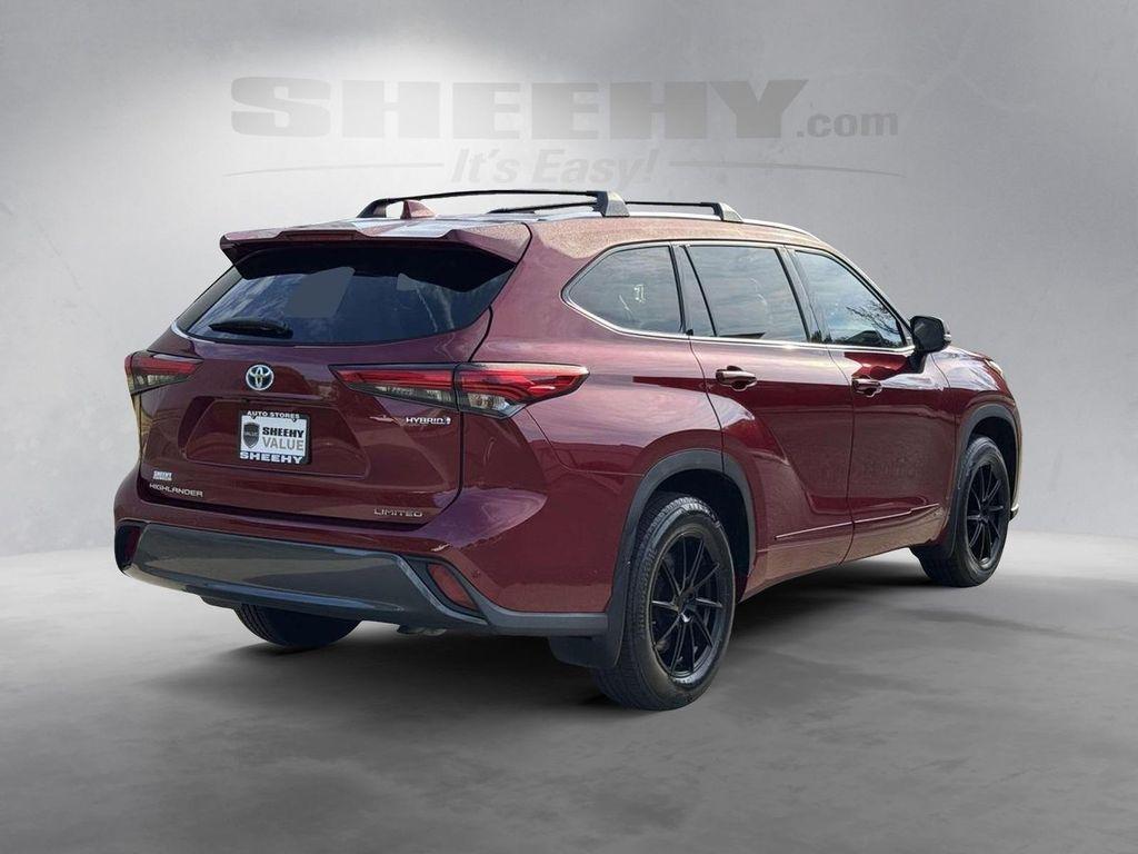 used 2022 Toyota Highlander Hybrid car, priced at $35,300