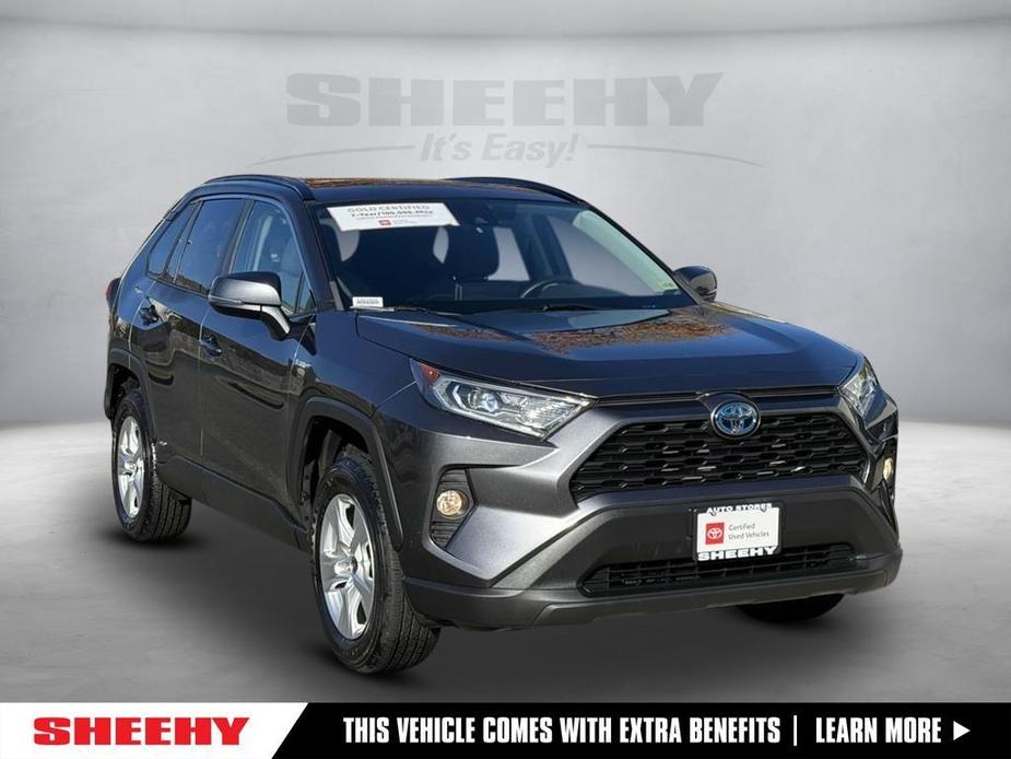 used 2021 Toyota RAV4 Hybrid car, priced at $25,880