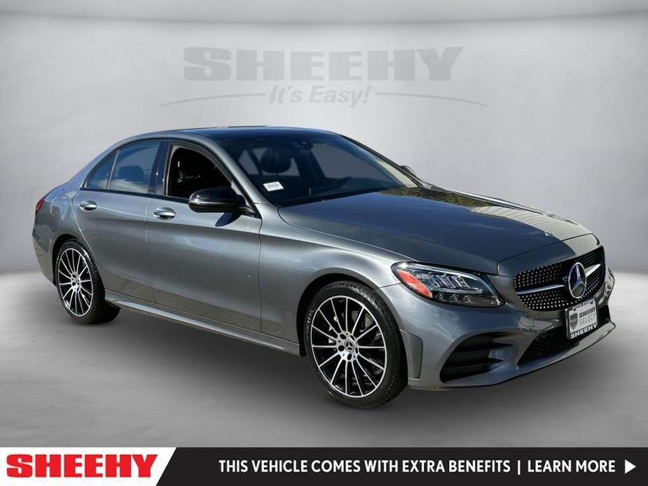 used 2021 Mercedes-Benz C-Class car, priced at $25,599