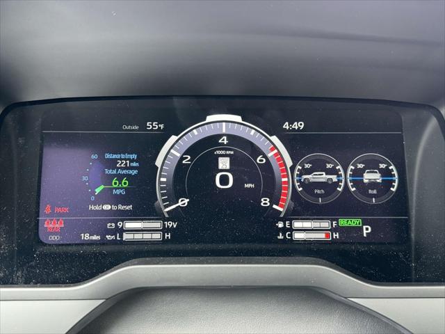 new 2025 Toyota Tundra Hybrid car, priced at $72,115