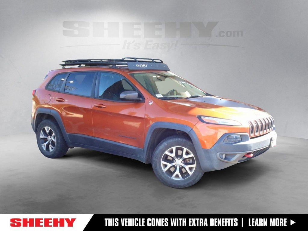 used 2015 Jeep Cherokee car, priced at $10,987