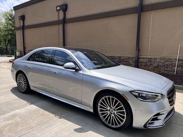 used 2021 Mercedes-Benz S-Class car, priced at $54,999
