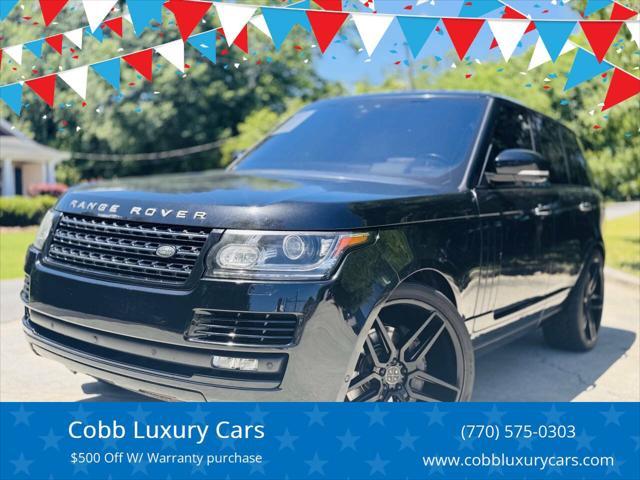 used 2017 Land Rover Range Rover car, priced at $29,890