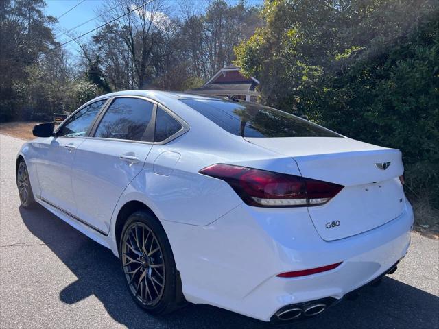 used 2018 Genesis G80 car, priced at $13,999