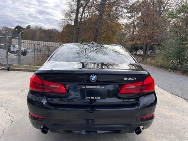 used 2018 BMW 530 car, priced at $16,247