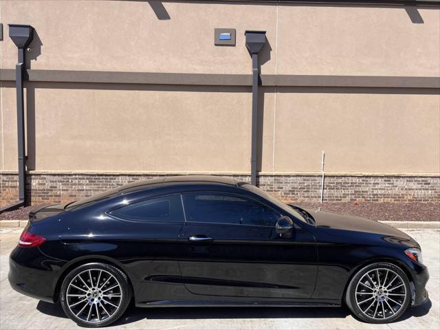 used 2018 Mercedes-Benz C-Class car, priced at $17,999