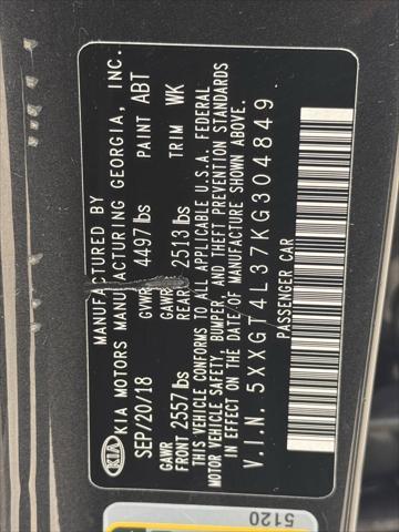 used 2019 Kia Optima car, priced at $11,000