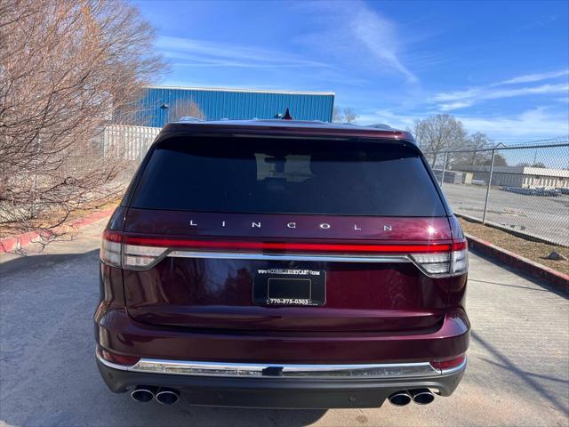 used 2020 Lincoln Aviator car, priced at $23,000