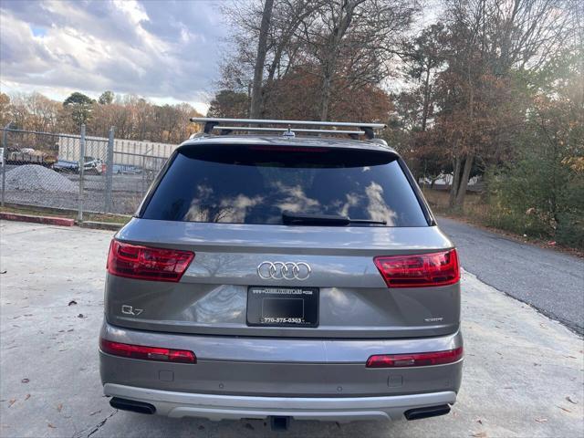 used 2018 Audi Q7 car, priced at $16,000