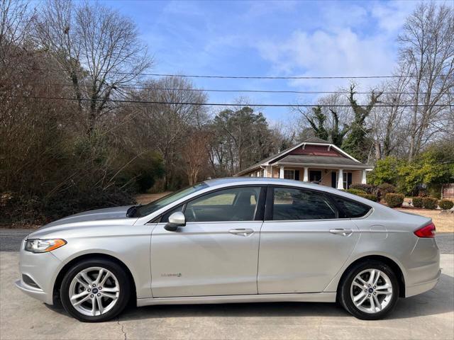 used 2018 Ford Fusion Hybrid car, priced at $8,500