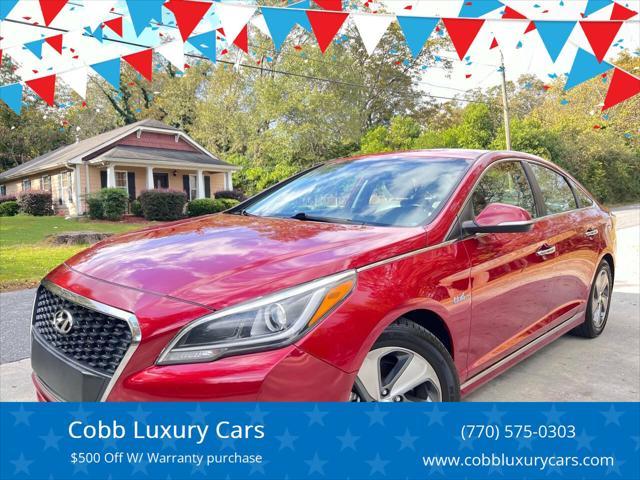 used 2016 Hyundai Sonata Hybrid car, priced at $9,999