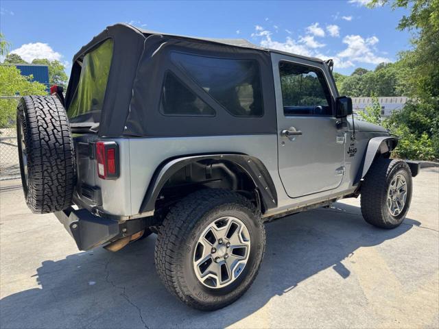 used 2015 Jeep Wrangler car, priced at $16,500