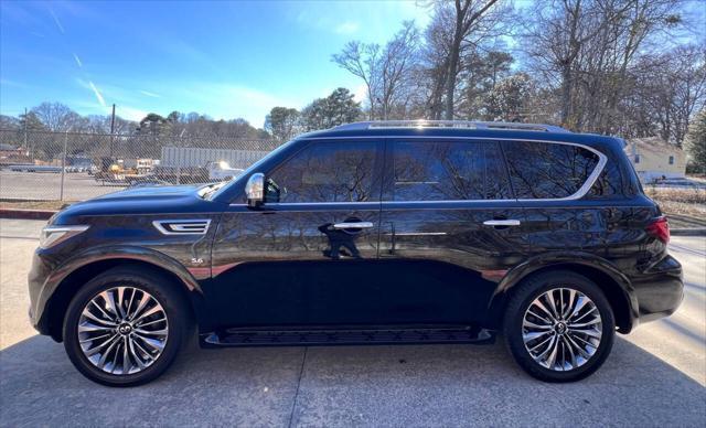 used 2018 INFINITI QX80 car, priced at $18,661