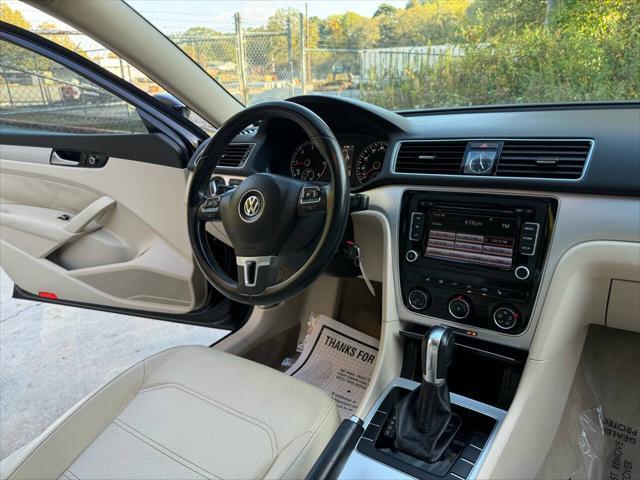 used 2013 Volkswagen Passat car, priced at $8,696