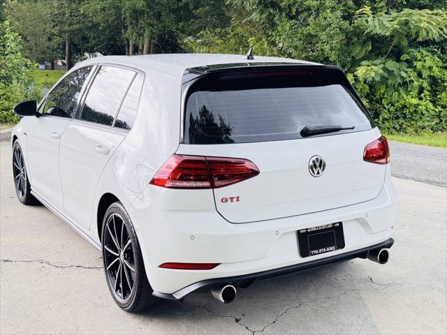 used 2021 Volkswagen Golf GTI car, priced at $19,999