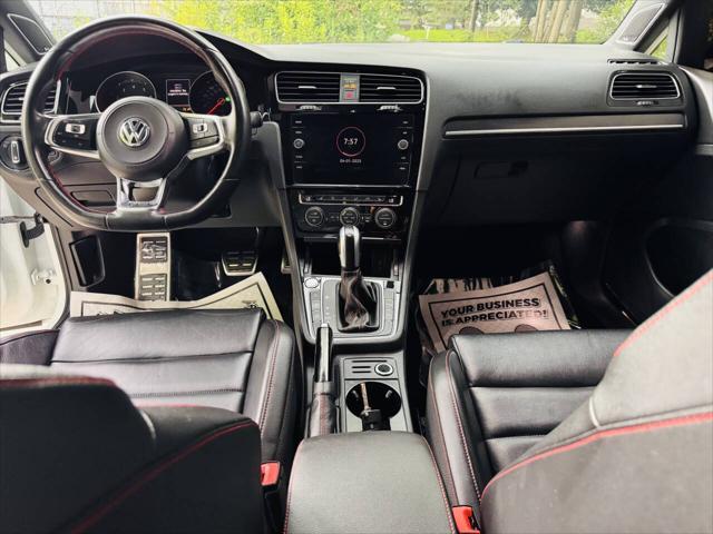 used 2021 Volkswagen Golf GTI car, priced at $19,999