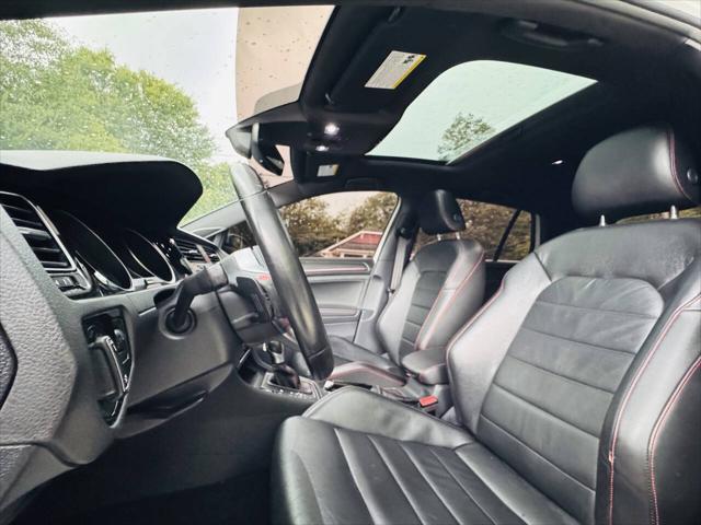 used 2021 Volkswagen Golf GTI car, priced at $19,999