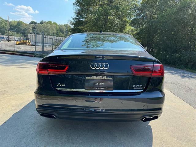 used 2018 Audi A6 car, priced at $16,999