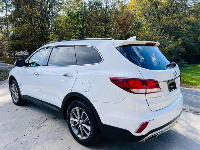 used 2017 Hyundai Santa Fe car, priced at $9,999