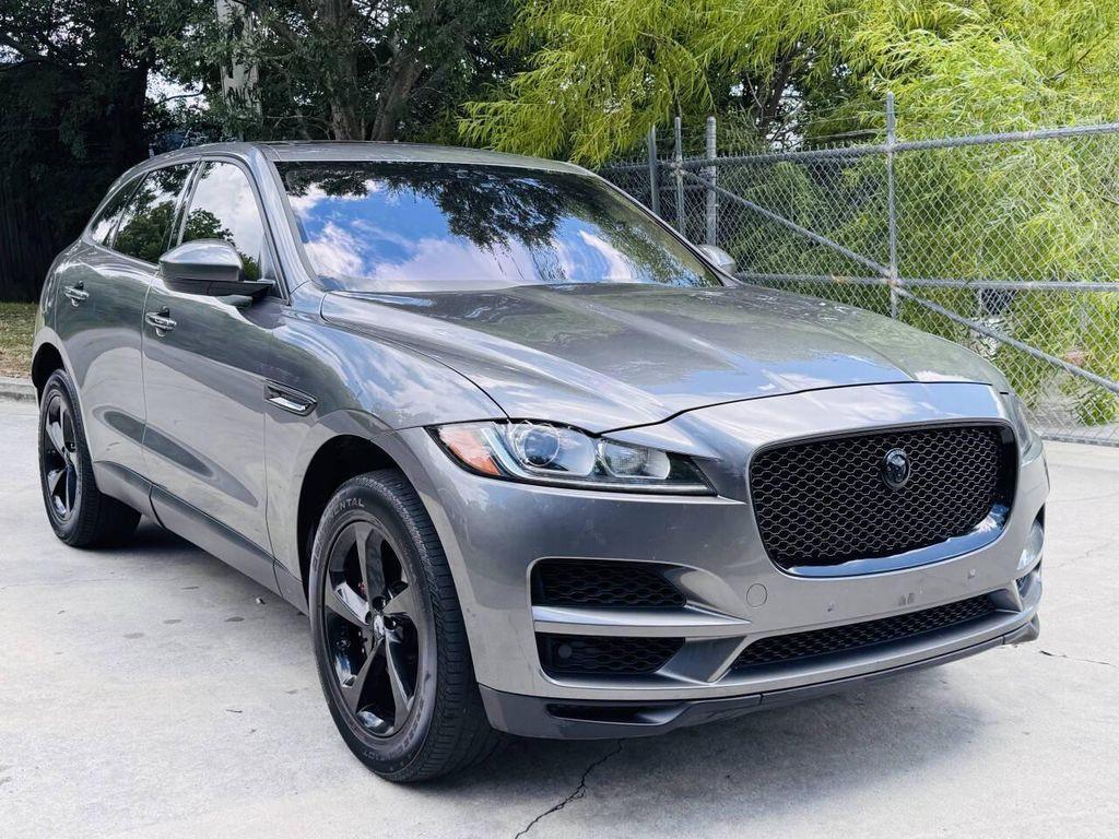 used 2018 Jaguar F-PACE car, priced at $12,900